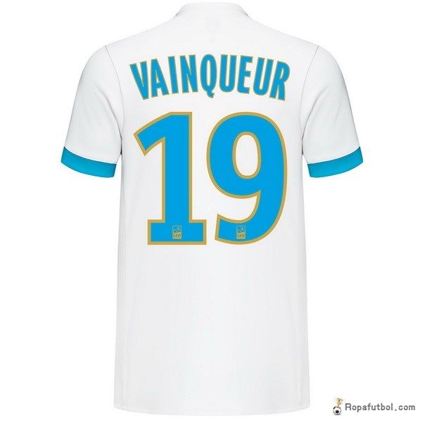 Camiseta Marsella Replica Primera Ropa Vainqueur 2017/18